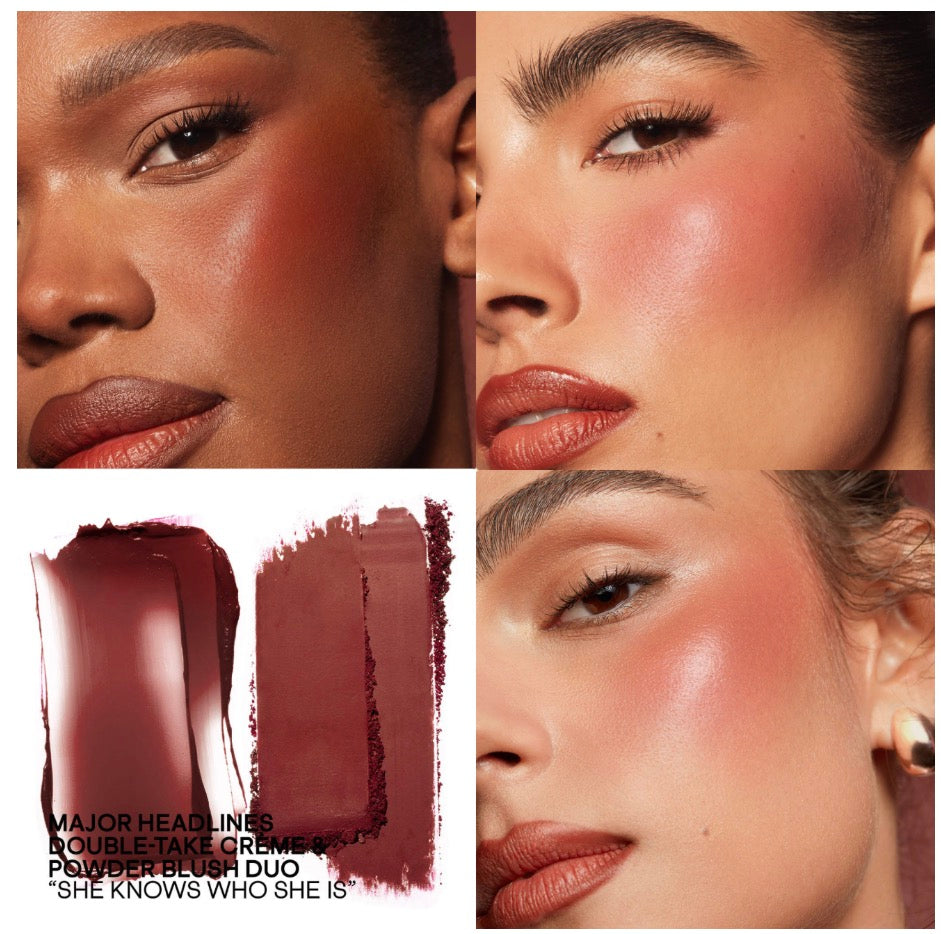 Patrick Ta | Mini Major Headlines Double-Take Crème & Powder Blush Duo