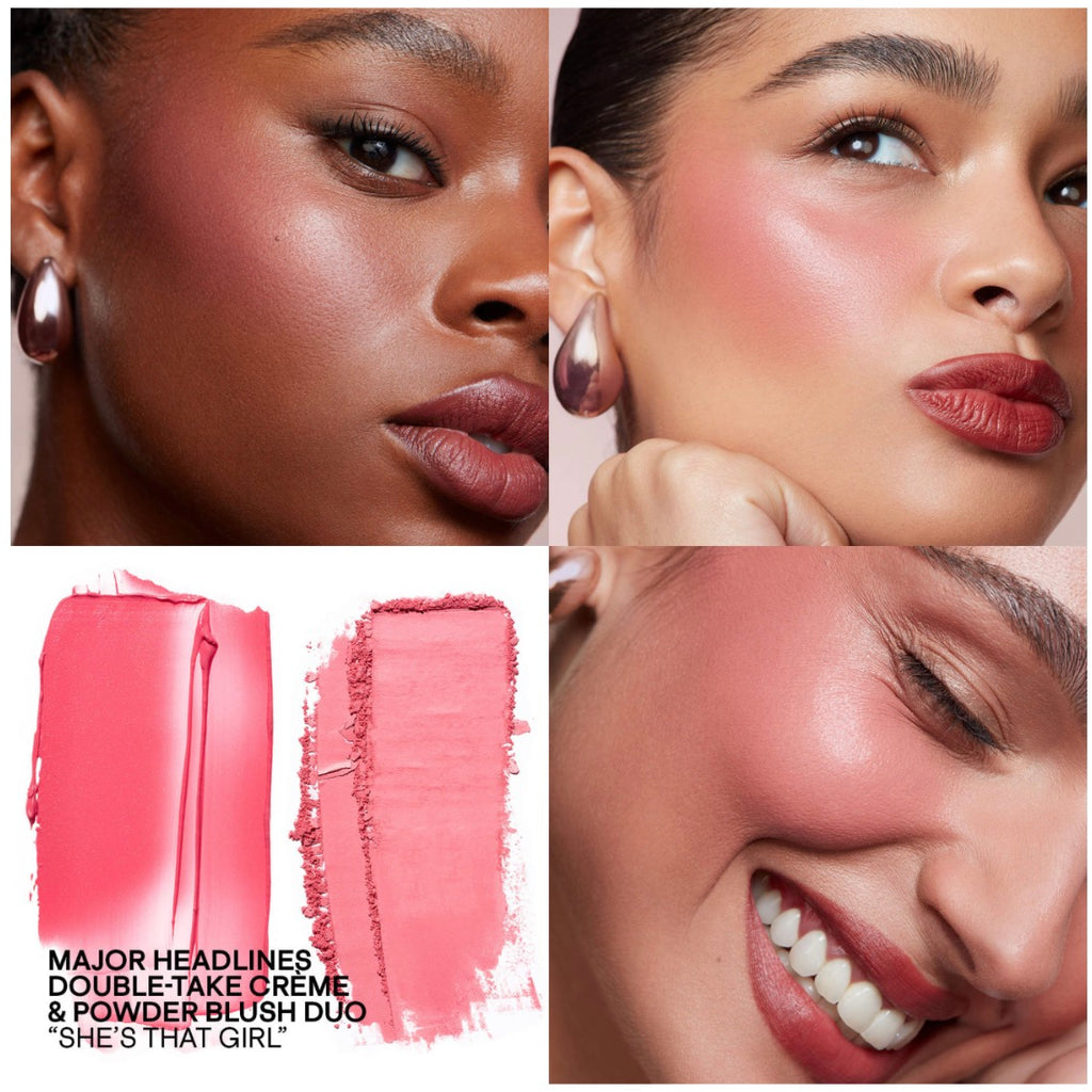 Patrick Ta | Mini Major Headlines Double-Take Crème & Powder Blush Duo