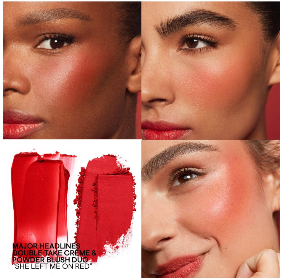 Patrick Ta | Mini Major Headlines Double-Take Crème & Powder Blush Duo