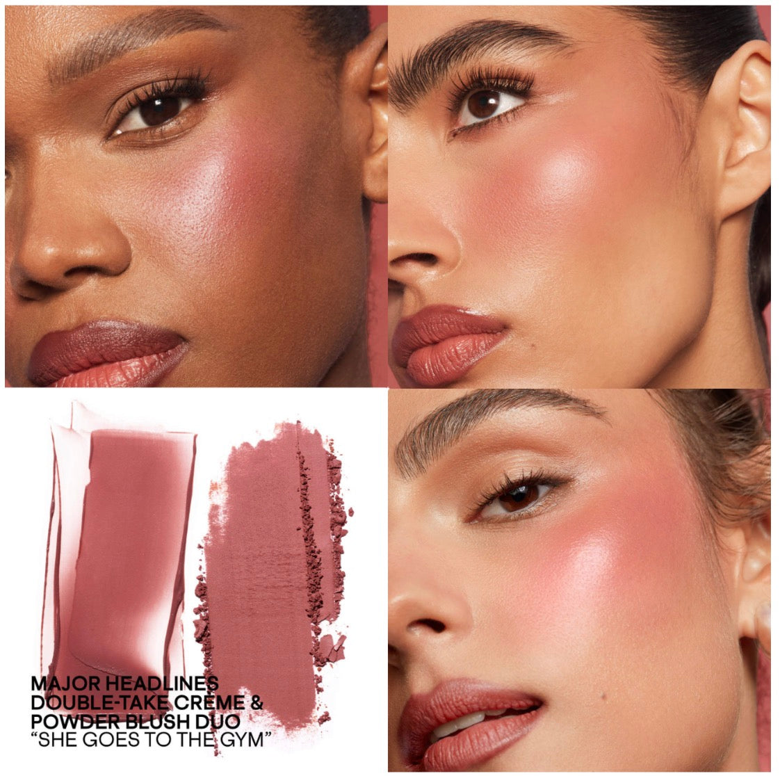Patrick Ta | Mini Major Headlines Double-Take Crème & Powder Blush Duo