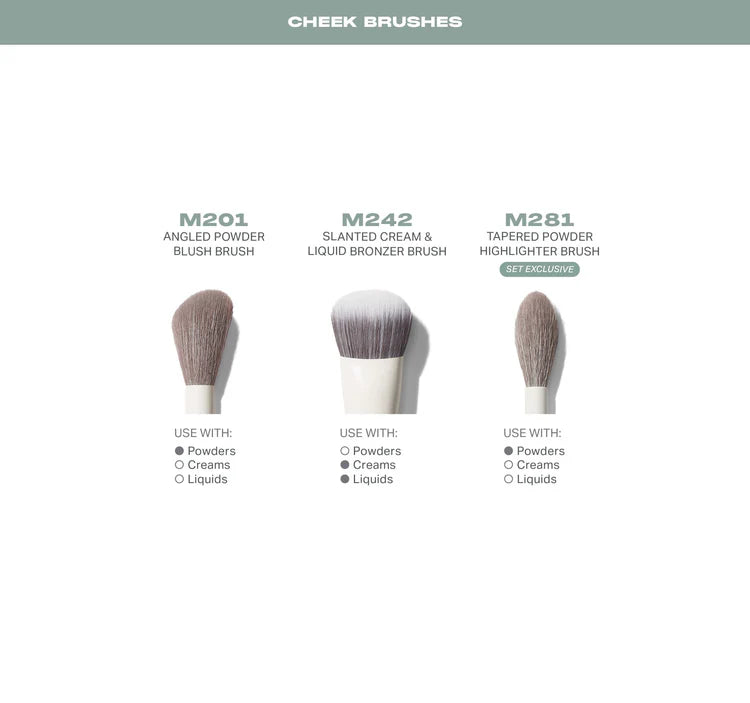 Morphe | Ready, set, pro 16-piece face & eye brush set