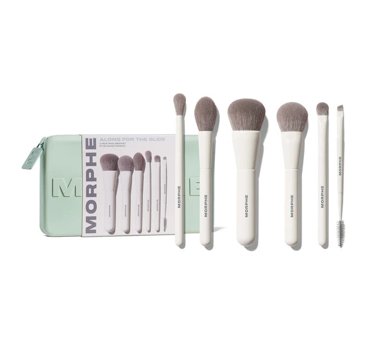 Morphe | Along for the glide 6-piece travel brush set