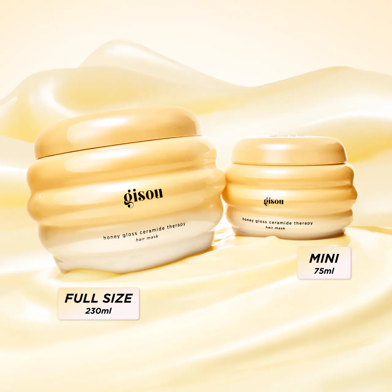 Gisou | Honey Gloss Ceramide Therapy Hydrating Hair Mask 75ml