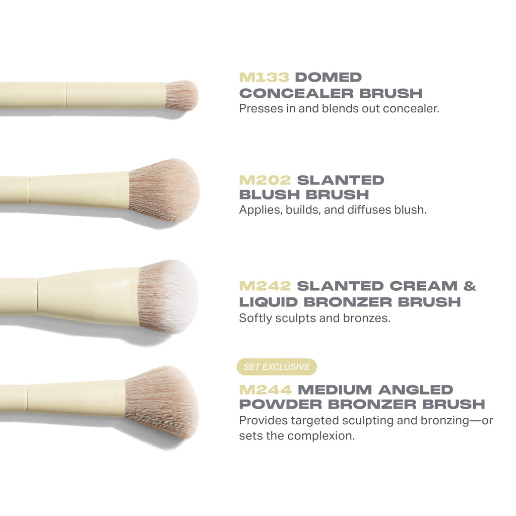 Morphe | Buttery Blends 4 Piece face brush set