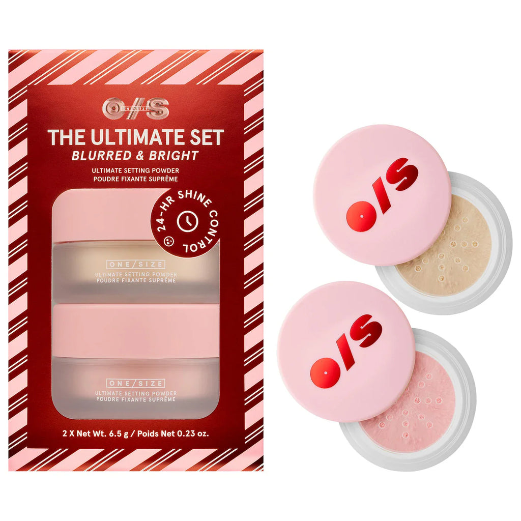ONE SIZE | Ultimate Blurring Setting Powder Blurred & Bright Travel Duo