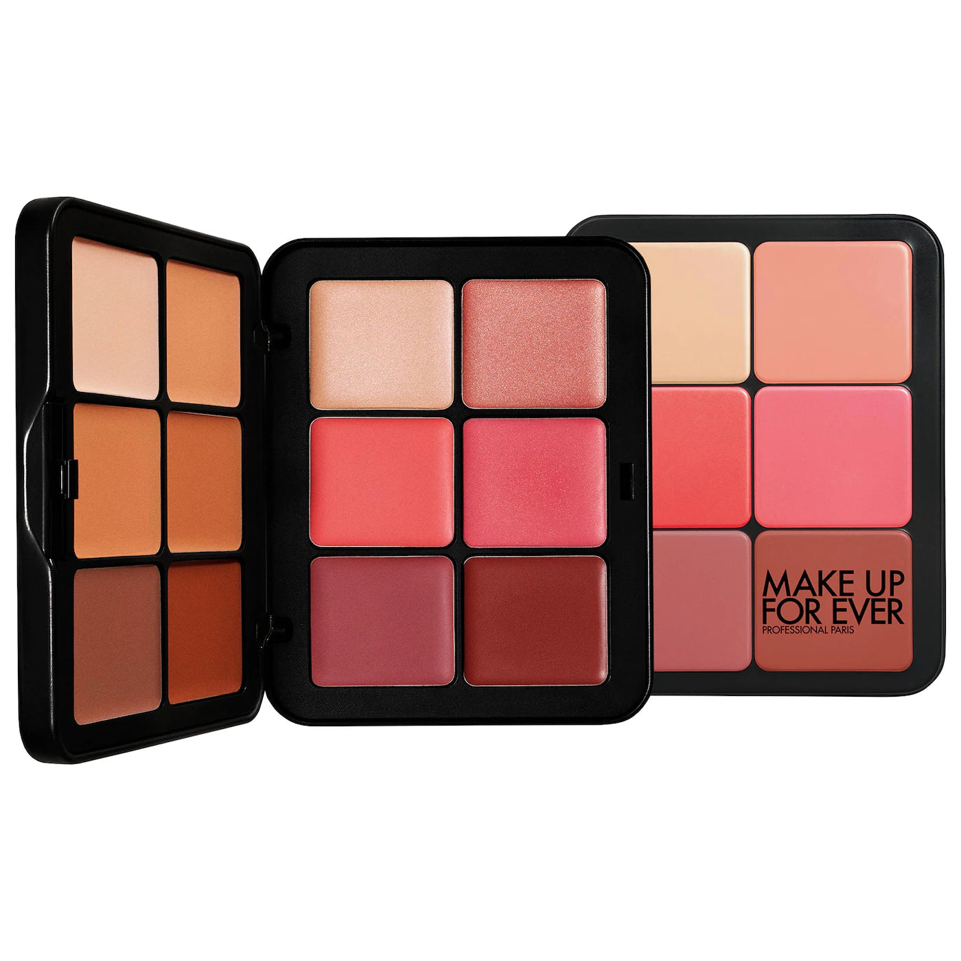 MAKEUP FOREVER | HD Skin Face Essentials Long-Lasting Full Face Cream Palette  Palette 1: Light to Medium