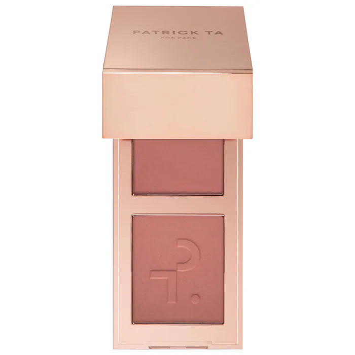 PATRICK TA | Mini Major Headlines Double-Take Crème & Powder Blush Duo