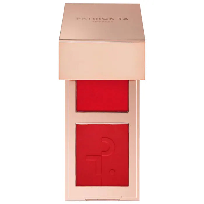 PATRICK TA | Mini Major Headlines Double-Take Crème & Powder Blush Duo