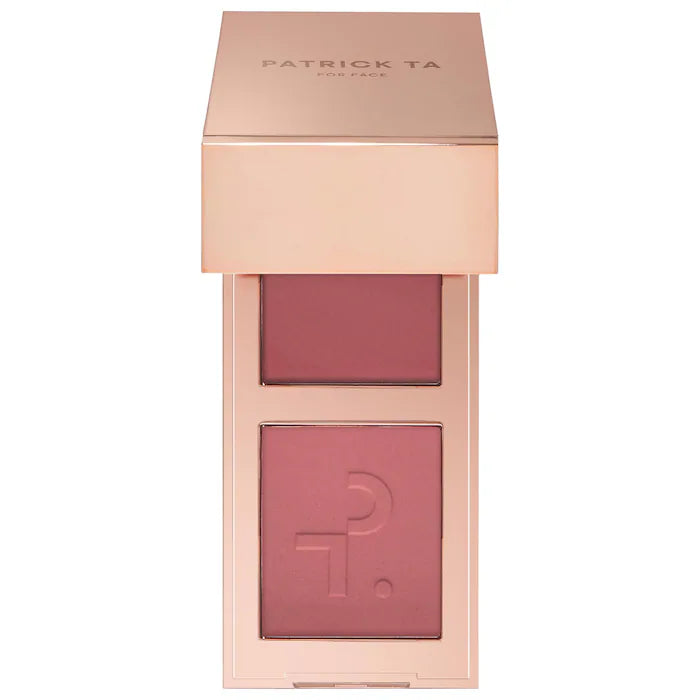 PATRICK TA | Mini Major Headlines Double-Take Crème & Powder Blush Duo